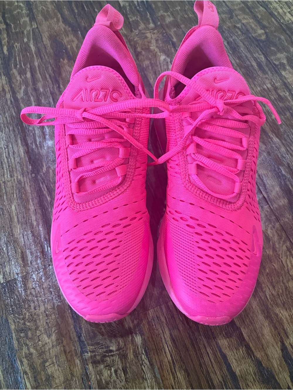 Nike Women’s Air Max 270 Vibrant Pink Sneakers 8 1/2 - Picture 3 of 8